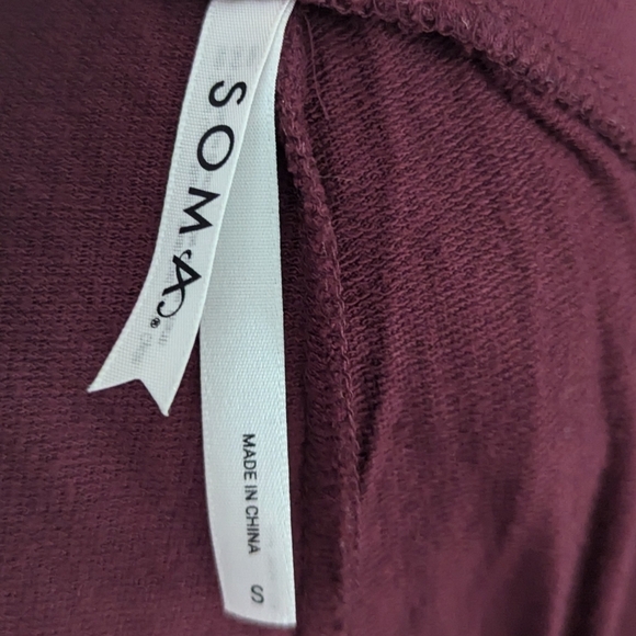 Soma super comfy soft woman's sleep sweatpants pajama pants size small - Picture 3 of 3